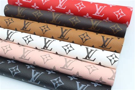 lv faux leather sheets|louis vuitton upholstery fabric.